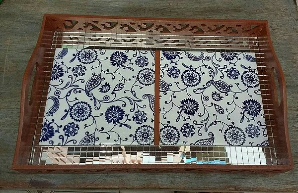 Bandeja Miriam (com azulejo)