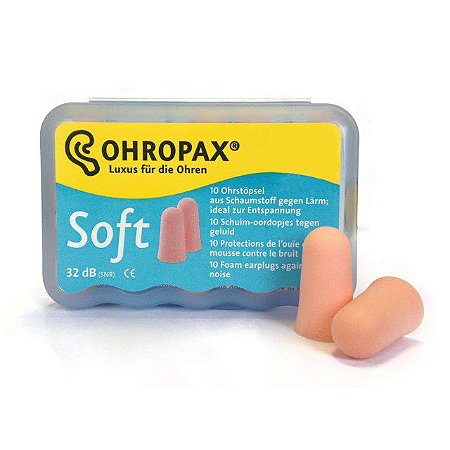 Ohropax Soft Protetor Auricular 5 Pares 32 dB