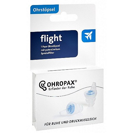 Ohropax para Voo Protetor Auricular com Filtro 1 Par 16 dB