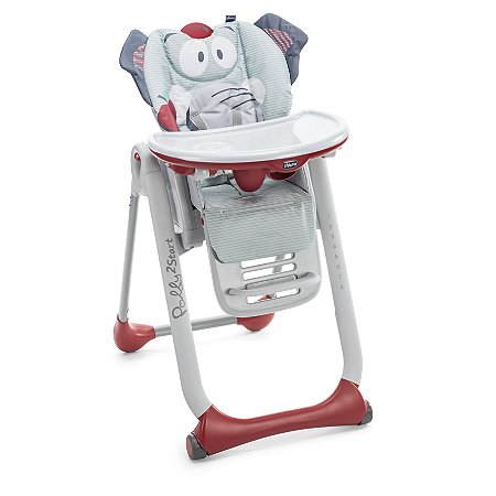 Cadeira de Papa Polly 2 Start Baby Elefante - Chicco - GraviDicas Store