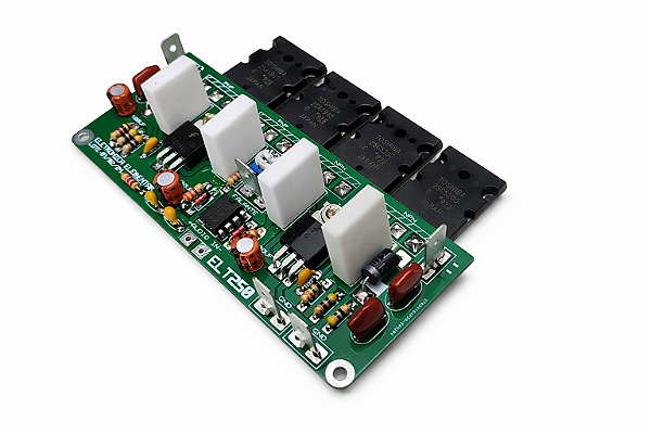 Amplificador De Áudio 250w Montada Transistor Original