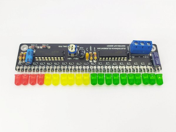 Vu Meter 20 Leds Bargraph