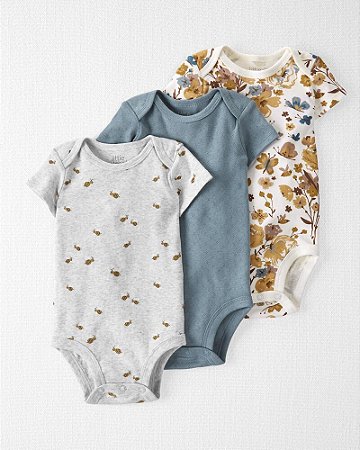 KIT 3 BODIES H&M - IMPORTADO NA BABY STYLE - BabyStyle - Roupas importadas  para bebês