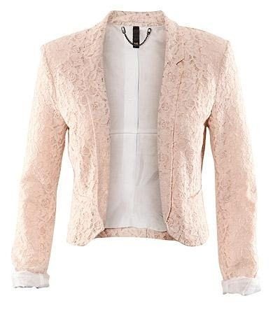Charmosíssimo Casaquinho De Renda Manequim G(42) Marca H&M em BH!!