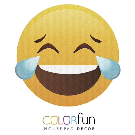 Mousepad Ímã Decor ColorFun Emoticons em Neoprene Reliza - modelo à escolha
