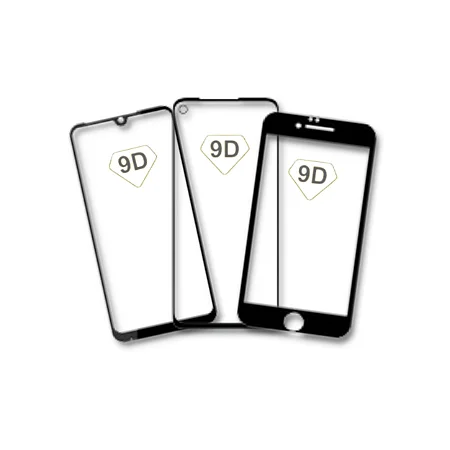 Película Protetora de Vidro 9D Celular Smartphone Xiaomi - modelo à escolha