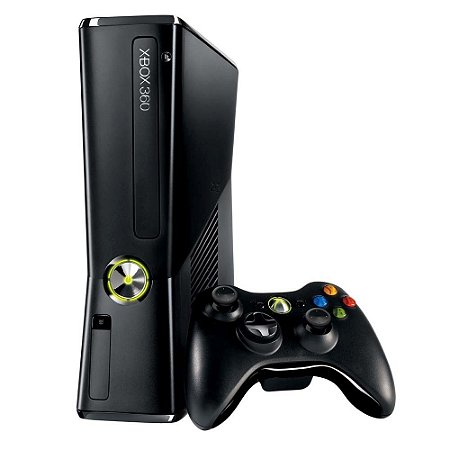 Console Xbox 360 Slim 4GB + Controle Sem Fio - usado