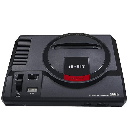 Video Game Mega Drive + Cartão SD com 22 Jogos (expansível até 594 jogos) - Tectoy