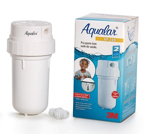Filtro de agua Aqualar AP 200 Branco - 3M