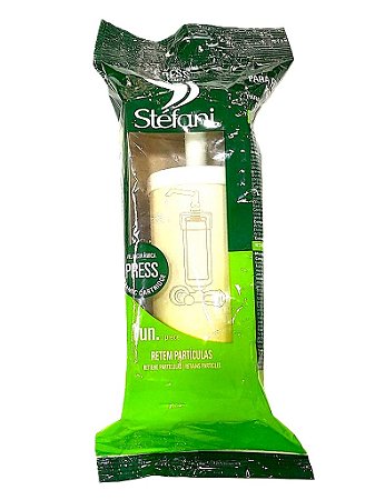 Vela ORIGINAL Stéfani Press Declorante Carvão para Filtro de Pressão