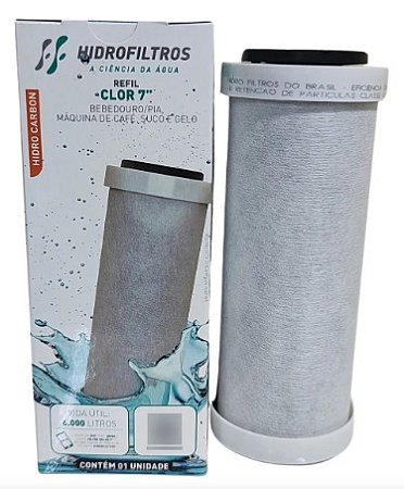 Refil Hidrofiltros CLOR 7''