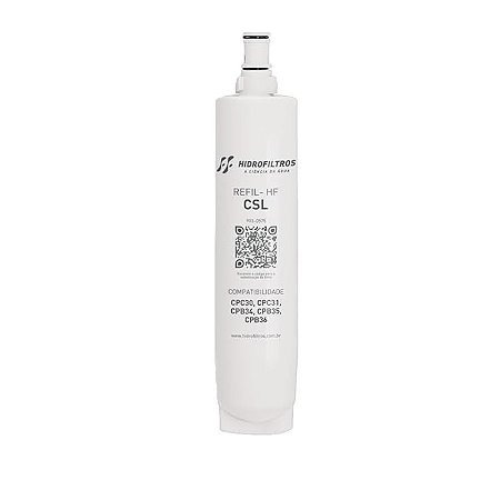 Refil HidroFiltros Compatível Purificador Consul Bem Estar