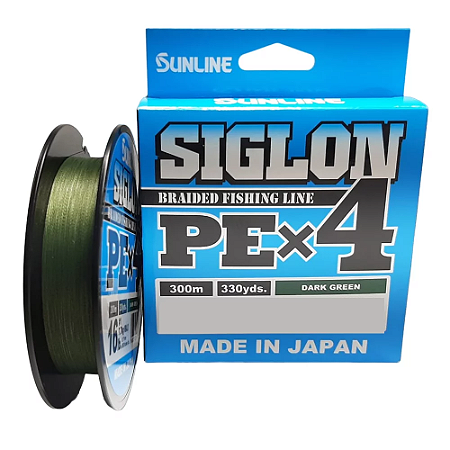 SIGLON PE X4 300M DARK GREEN SUNLINE