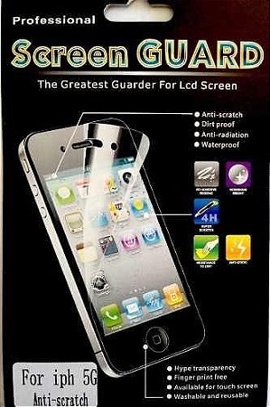 Película Protetora Screen Guard - Frente/verso Iphone 5