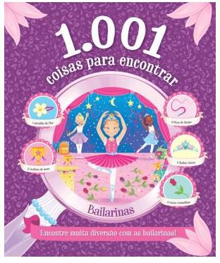 Livro 1001 Coisas para Encontrar - Bailarinas