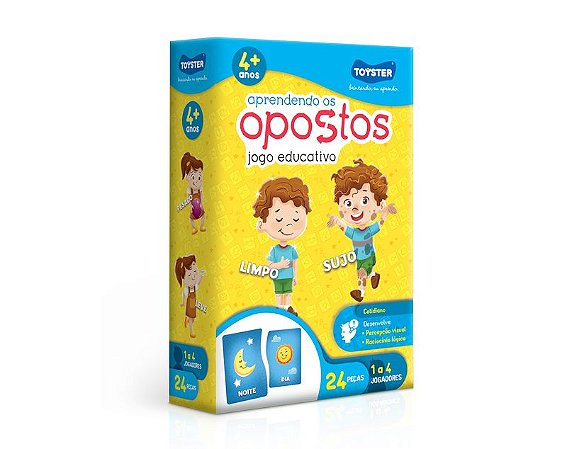 Jogo Educativo Aprendendo os Opostos