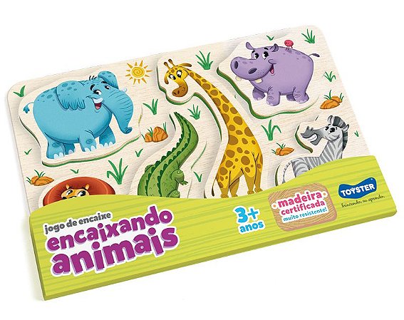 Quebra Cabeça Cachorro com Vogais e Números - 1 a 5 - ENGENHA KIDS -  Produtos e acessórios para bebê