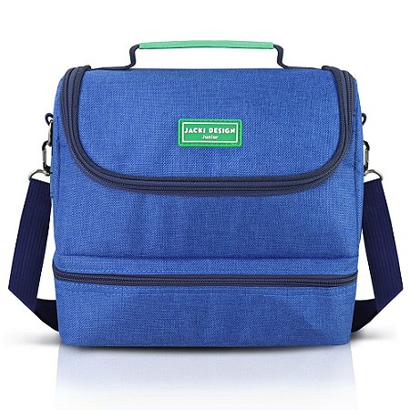 Lancheira Térmica 2 Compartimentos - Azul - ENGENHA KIDS - Produtos e  acessórios para bebê