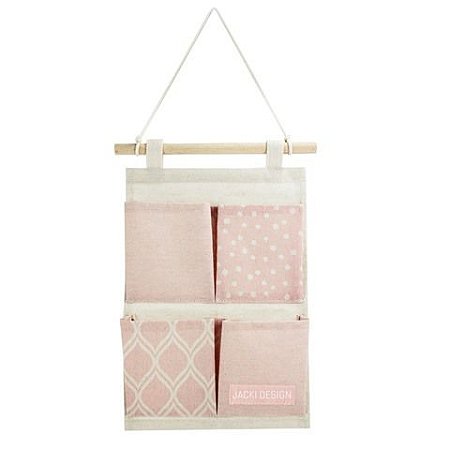 Organizador de Pendurar  - 22cm x 34cm - LOFT  - Rosa