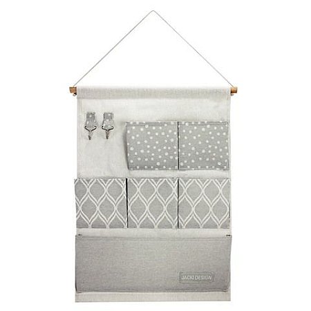 Organizador de Pendurar  - 35cm x 50cm - LOFT  - Cinza