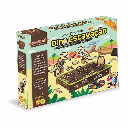 Jogo Educativo Dino Escavação Aventura Pré Histórica