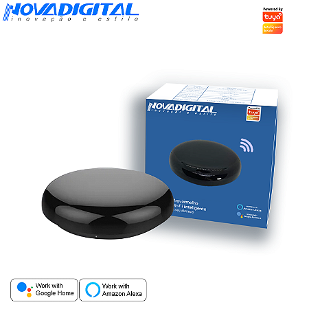 Controle Remoto Smart Ir Rf 433 Universal Wifi Tuya Alexa