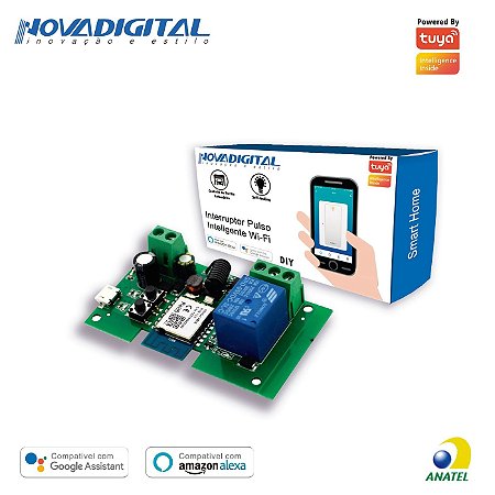 Interruptor Pulso Inteligente Wi-Fi