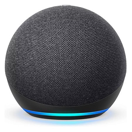 Echo Dot 4ª Geração Smart Speaker Com Alexa Cor Preta Amazon 110V/220V