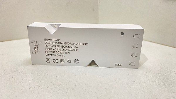 Kit Iluminação de LD Cristaleira com Sensor de Toque e Detecção