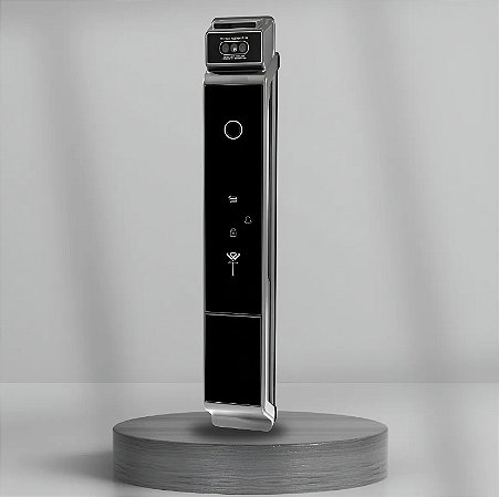 Fechadura Eletrônica Digital True Com Biometria Senha Touch