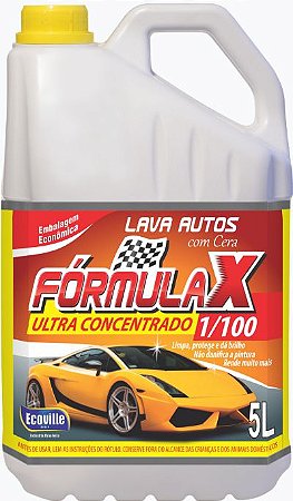 LAVA AUTOS ULTRA CONCENTRADO FORMULA X 1/100 5LT