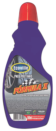 PRETINHO P/ PNEUS FORMULA X 500ML