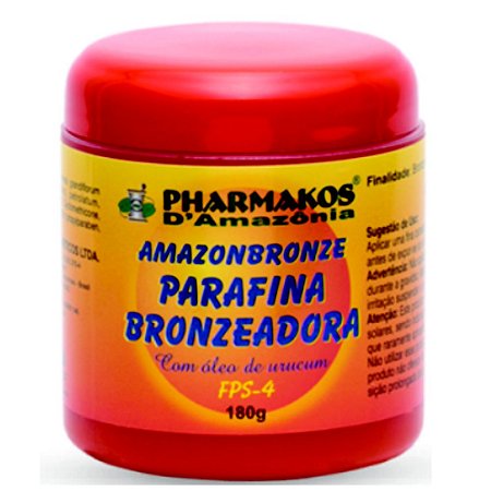 Parafina Bronzeadora - Amazonbronze - Pharmakos - 180g