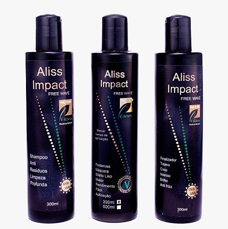 KIT PROGRESSIVA ALISS IMPACT FREE WAVE NUTRIFLORA 300ml