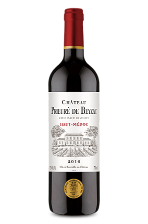 Vinho Château Prieure de Beyzac Haut- Médoc 2016