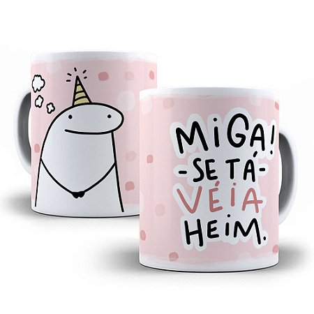 Caneca Porcelana Flork - Miga se ta veia