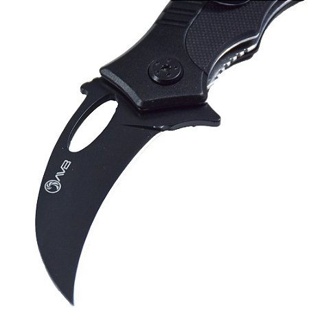 Canivete Karambit Aço Inox Anel