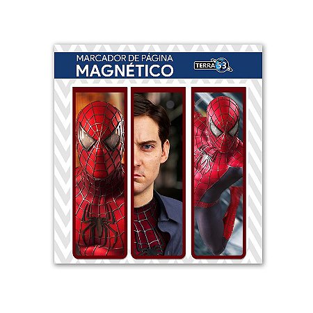 Kit Marca Página Magnético Spider-Man - Marvel - KIM19