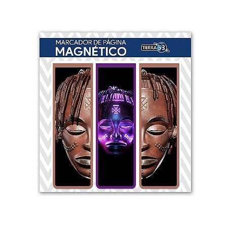 Kit Marca Página Magnético Máscara Mwana Pwo - Afro - KIA08