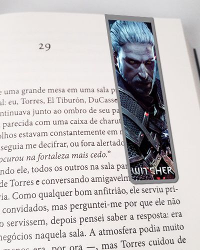 Marcador De Página Magnético Geralt - The Witcher - MTW07