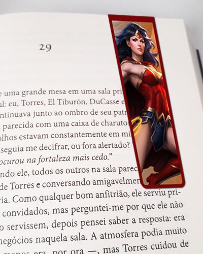 Marcador De Página Magnético Wonder Woman - MDC55