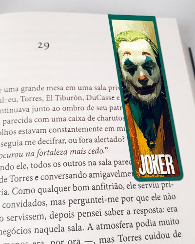 Marcador De Página Magnético Joker - MDC167