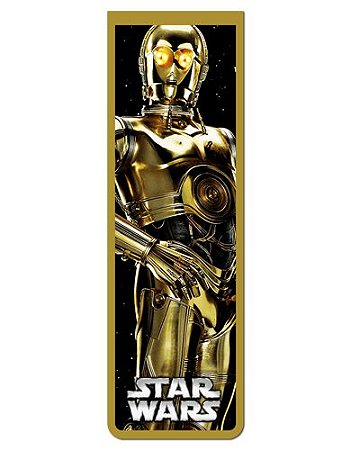 Marcador De Página Magnético C-3PO Star Wars MFI255 - Terra 53