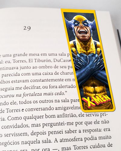 Marcador De Página Magnético Wolverine - X-Men - MMA214