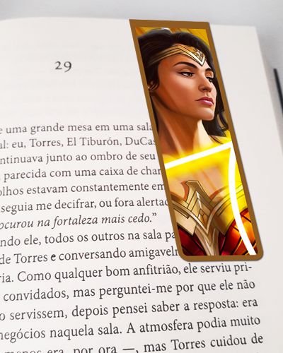 Marcador De Página Magnético Wonder Woman - MDC356
