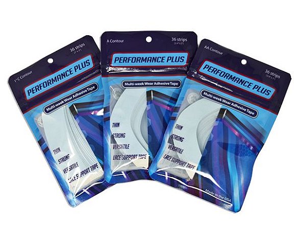 Fita Adesiva Performance Plus Die-cut Contours ( 36 peças) 3/4" Stright