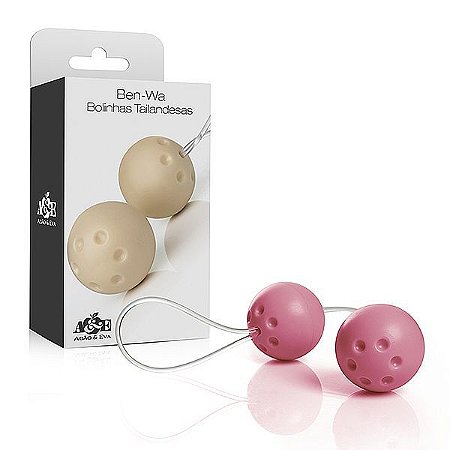 Ben-wa - Conjunto 2 bolas pompoar - Rosa