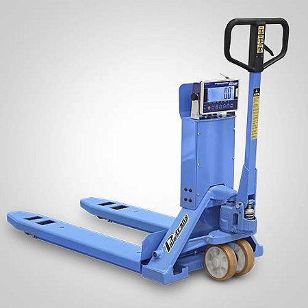 Paleteira com Balança de 2000kg com carrinho Paletrans