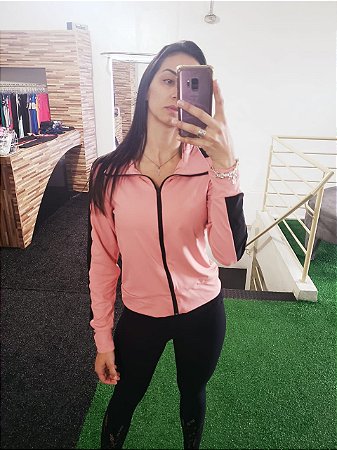 casaco suplex feminino