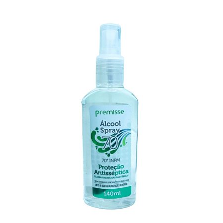 Álcool spray antisséptico -140ml - Ref C10617 - Premisse